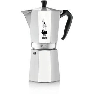 Moka Express 12 Tassen silber