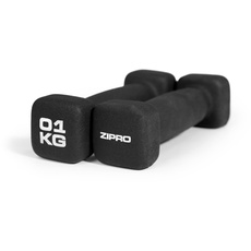 Bild Hanteln, rutschfestes Kurzhanteln 2er Set, Neopren Dumbbell Set, Gewichte 1 kg, Home Gym, Krafttraining zuhause, viereckige Form