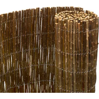 3.10 Gartenzaun Balkonschutz aus Weide - ca. 250 x 75 cm - Balkon Sichtschutz Zaun
