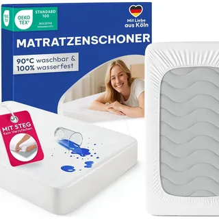 Blumtal Matratzenschoner 90 x 200 cm wasserdicht atmungsaktiv