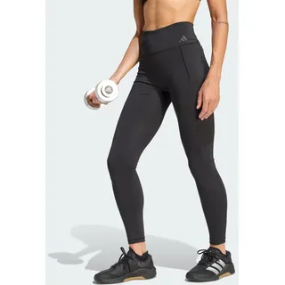 adidas Optime Workout Leggings Damen Schwarz XXS