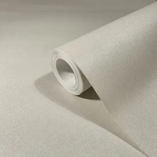 Marburg Vliestapete Uni Metalloptik Modern 10,05 m x 0,7 m Beige