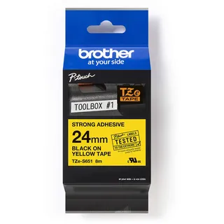 Brother Tze-S651 TZES651 gelb 24 mm