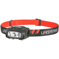 Lifesystems Intensität 220 Lumen Wiederaufladbare Wasserbeständige LED-Kopftaschenlampe mit einstellbarem Abstrahlwinkel