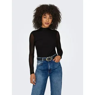 Only Onlerica Life Mesh L/S Top JRS schwarz XS