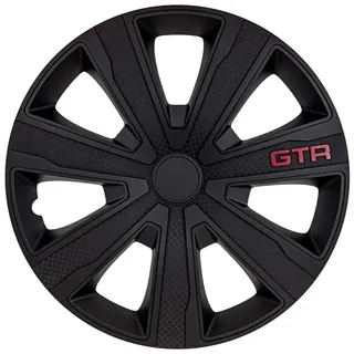 J-Tec 4er Set Radzierblenden GTR Karbon 14-Zoll Schwarz