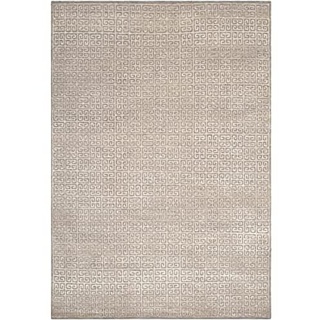 SAFAVIEH Traditionell Teppich für Wohnzimmer, Esszimmer, Schlafzimmer - Kensington Collection, Kurzer Flor, Grau, 183 X 274 cm