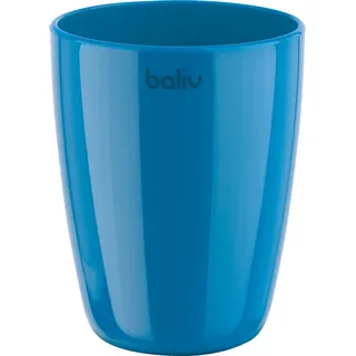 baliv Zahnputzbecher Kunststoff Blau Glänzend