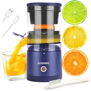 Zitronenpresse Elektrisch Saftpresse Elektrisch Orangenpresse Zitruspresse Tragbare USB-Aufladung Juicer Entsafter für Orange, Zitronen, Zitrusfrüchte