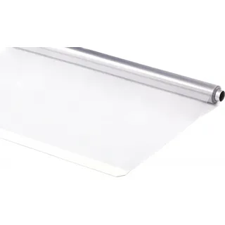 Ersatzrolle Halb-Kassetten Duschrollo 140x240 cm transparent - Weiß