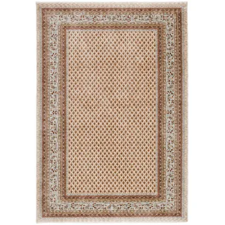 THEKO Mir Kurzflorteppich 40 x 60 cm Beige/Mehrfarbig