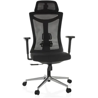 HJH Office KAMIAK Drehstuhl Schwarz