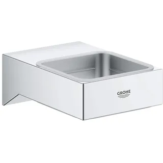 Grohe Selection Cube chrom, für Glas, Seifenspender/-schale