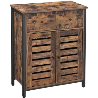 VASAGLE Sideboard 70 x 80 x 30 cm braun