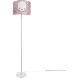 Paco Home Stehlampe »Aleyna 103«, 1 flammig, Leuchtmittel E27   ohne Leuchtmittel, Kinderlampe LED Kinderzimmer Lampe Mit Mond-Motiv Deko E27, weiß