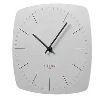 KIENZLE DCF Funkwanduhr Modern 24.8cm weiß