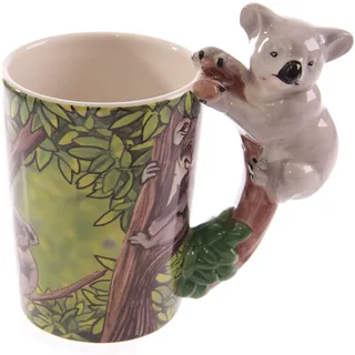 Puckator Koala Tasse Keramik 0,3 l Weiß