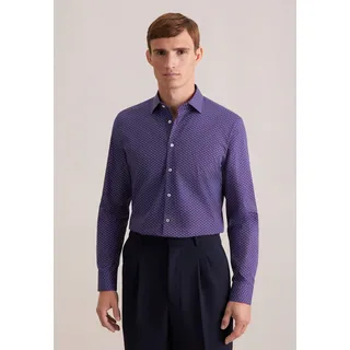 seidensticker Businesshemd »Schwarze Rose« Slim 1/1 Kentkragen Druck