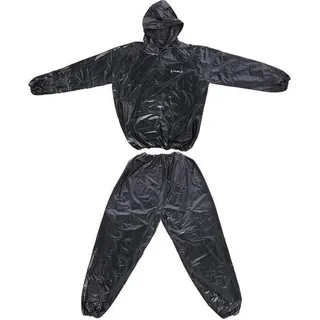 HMS Fitness DSS12 Sauna-Trainingsanzug Schwarz - Schwarz