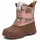 Klettstiefel rosa/rosegold 31