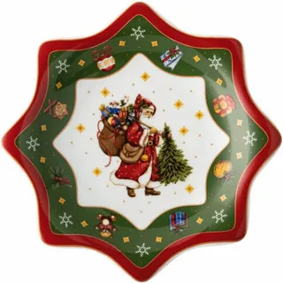 Hutschenreuther Hutschenreuther, Dekoschale, Sternschale 20 cm Weihnachtsgeschirr