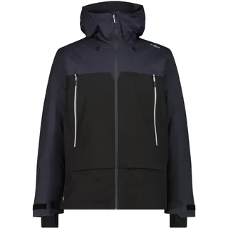 CMP Herren Skijacke Man Jacket Fix Hood 35W2447-U901 48 - Nero - 48