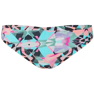 O'Neill Damen PW Maoi Mix Bikini Hose, Weiß All Over Print mit Grün, 38