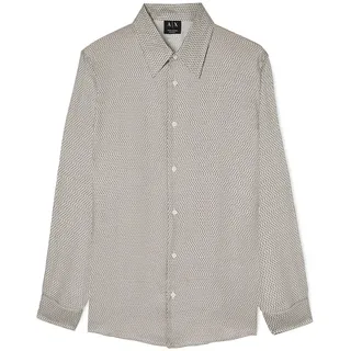 Armani Exchange Langarmhemd Grau XL