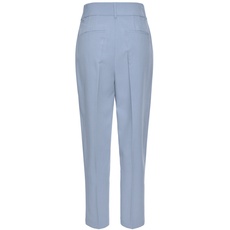 Bild von Anzughose, in trendiger 7/8-Länge, elegante Stoffhose, Business-Look, blau