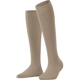 Falke Kniestrümpfe Cotton Touch 1 Paar Beige 39-42