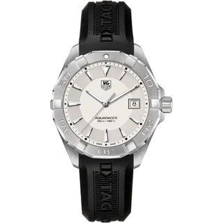 Tag Heuer Aquaracer Herrenuhr schwarz silber WAY1111.FT8021 - Silber
