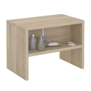 CARO-Möbel Nachttisch Ney , Holzwerkstoff , Mode , 40x30x25 cm , Schlafzimmer, Nachtkästchen