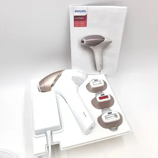 Philips BRI948/00 IPL-/Laser-Haarentfernungssystem fÃ1/4r Damen, Netzbetrieb - Weiß