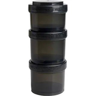 SmartShake Revivie Flaschen-Shaker 3er-Set 450 ml Schwarz