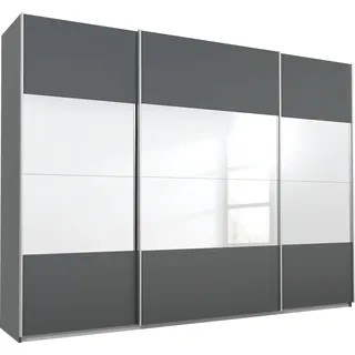 Rauch Schwebetürenschrank Quadra 315 x 230 x 62 cm Grau