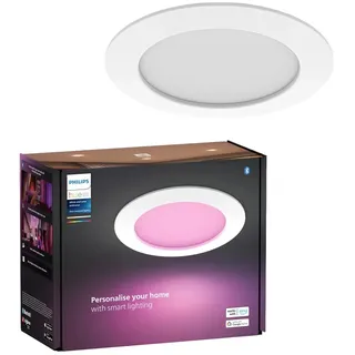 Philips Hue Slim Einbauleuchte 1er Pack rund weiß