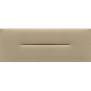 WIN REST River-Kopfteil, gepolstert, hochwertiger Bezug aus hochwertigem Kunstleder, attraktiv und elegant, gesteppt, für Betten mit 140/150 cm Breite