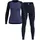 Eco Langarm-basisschicht-set Blau XL