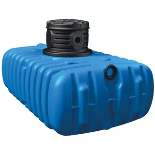 4rain Flachtank Flat S 1.500 l blau
