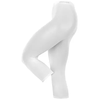 Esprit Damen Leggings Cotton Capri LE 18444-2000 44-46 - White - 44-46