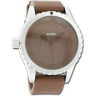 Oozoo Unisex Armbanduhr Vintage Series Analog Leder braun UOC3677A