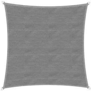 WINDHAGER Capri Quadrat 4 x 4 m (gleichschenkelig), Sonnenschutz für Garten , grau 10755