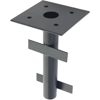MCW Bodenhülse MCW-A96, Bodenanker Schirmständer, Ø 49mm für Luxus-Ampelschirme