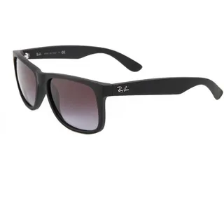 Ray-Ban Justin Classic, Erwachsener, Männlich, Wanderer, Quadratisch, Vollrand, Schwarz - Schwarz