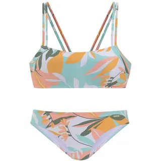 SUNSEEKER Bustier-Bikini Damen weiß-gelb Gr.32 Cup A/B