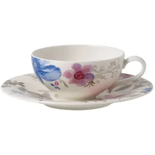 Villeroy & Boch Teetasse mit Untertasse 0,15 l Weiß 1 St.