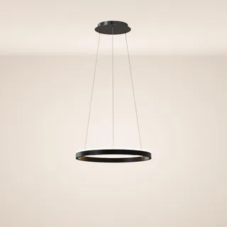 s.luce Ring 1-flg. Ø 40 cm rund Schwarz