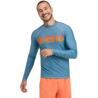 ARENA Herren UV-Schutz Rash Graphic Langarm Shirt