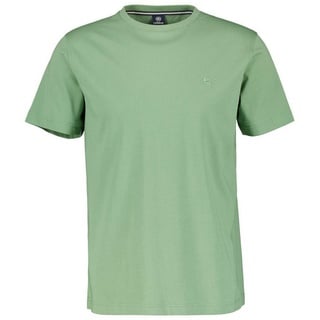 Lerros T-Shirt Logoprägung an der Brust »LERROS sage green,