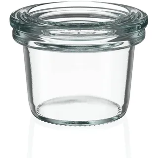 Weck Gläser 25ml – 12er Set mit Deckeln – Sturzform – robuste, stapelbare Dessertgläser, Einkoch- & Einmachgläser – klein – Weckglas ideal für Nachtisch – Made in Germany